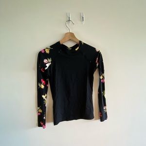 BILLABONG Long Sleeve Floral Rash Guard